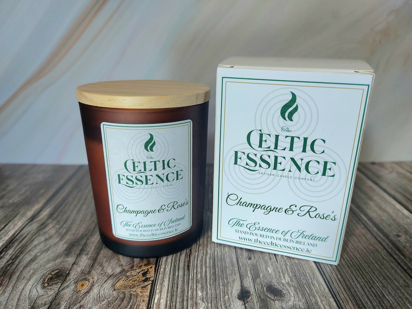Champagne & Roses Scented Candle