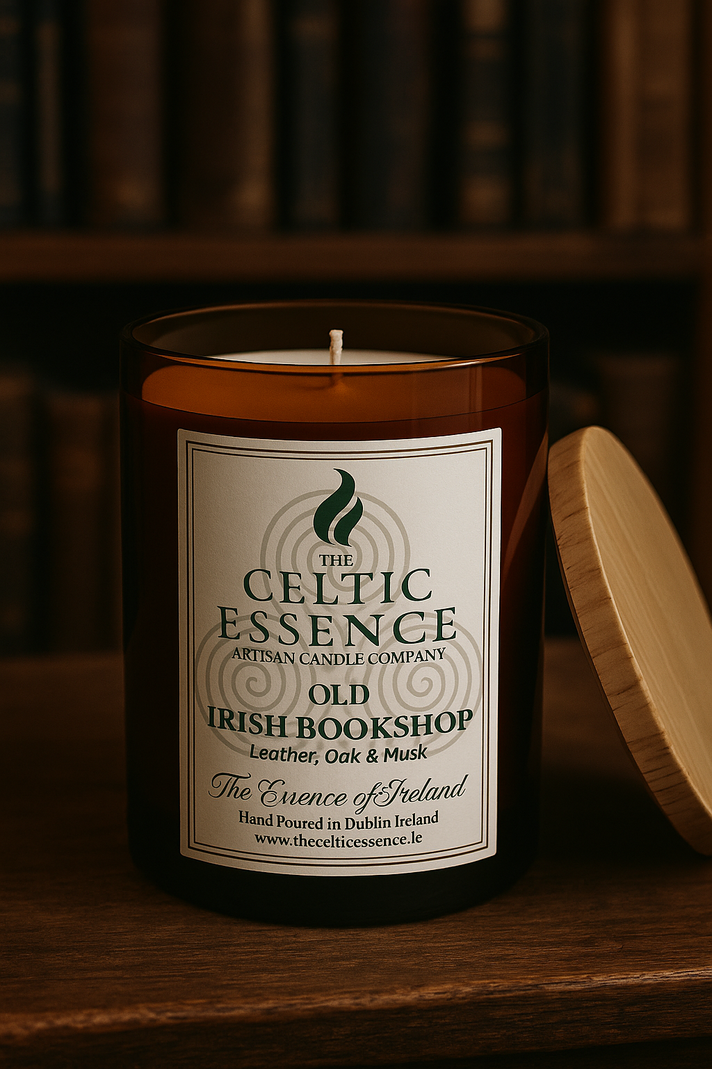 Old Irish Bookshop Scented Candle