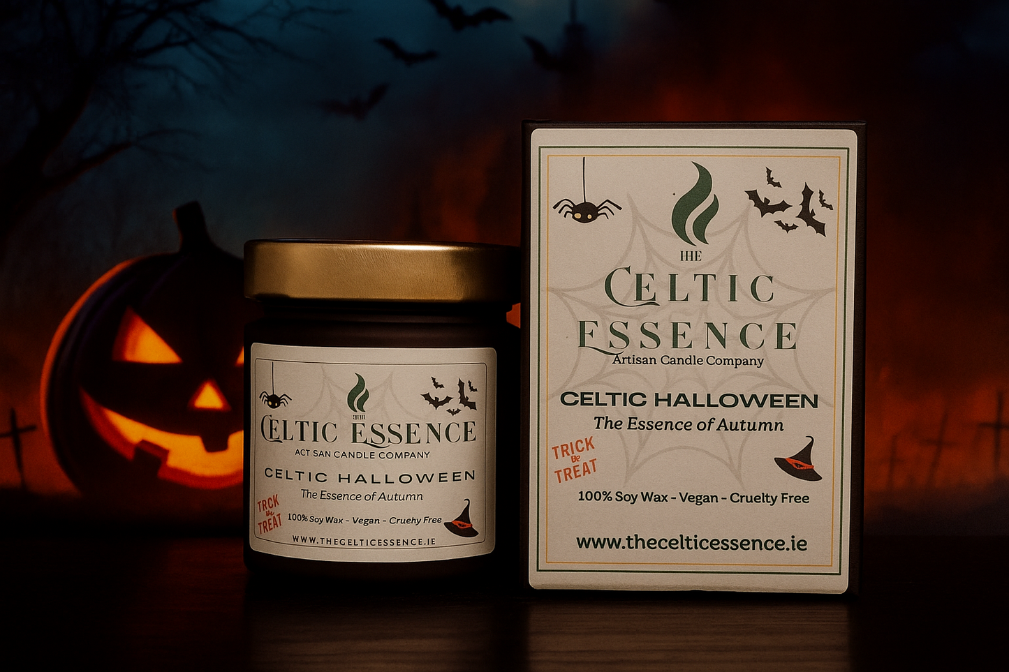 Celtic Halloween Scented Candles