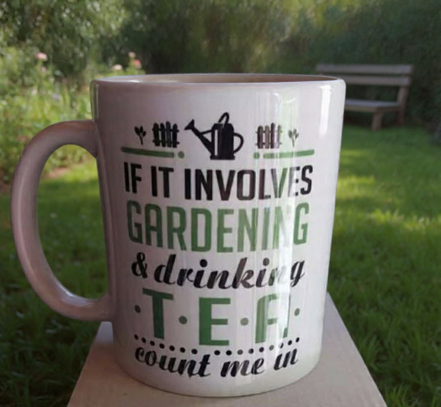 Gardening & Tea mug