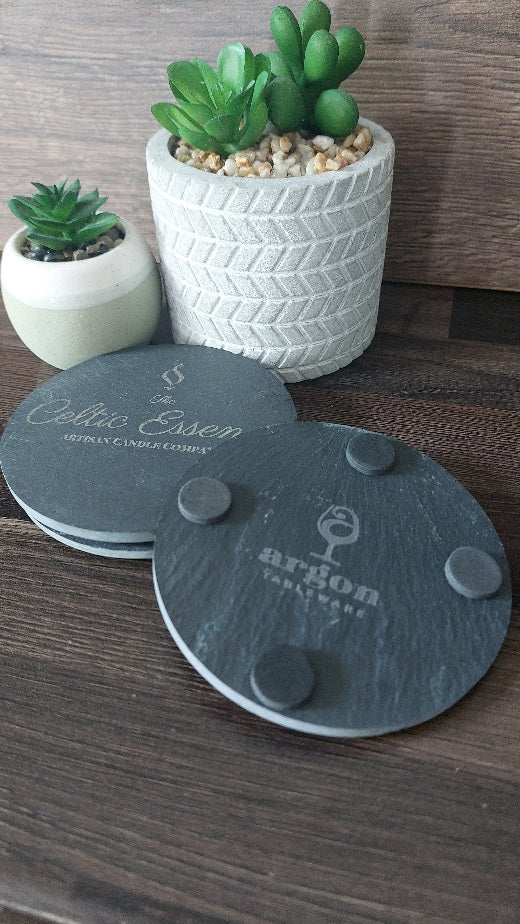 The Celtic Essence Slate Coasters