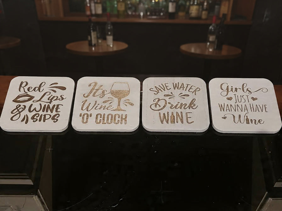 Wine Drinking Coaster set