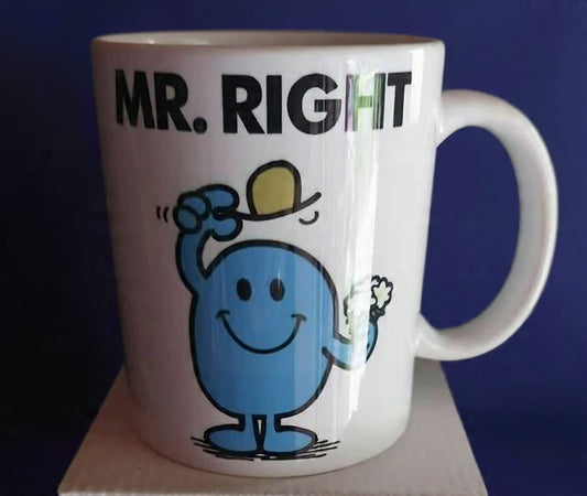 Mr. Right funny mug