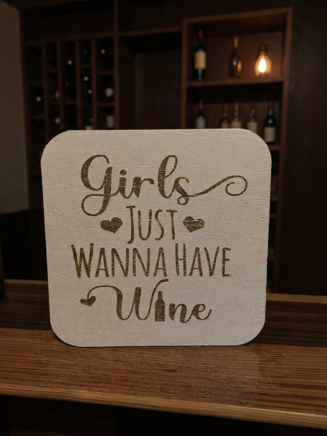 Wine Drinking Coaster set