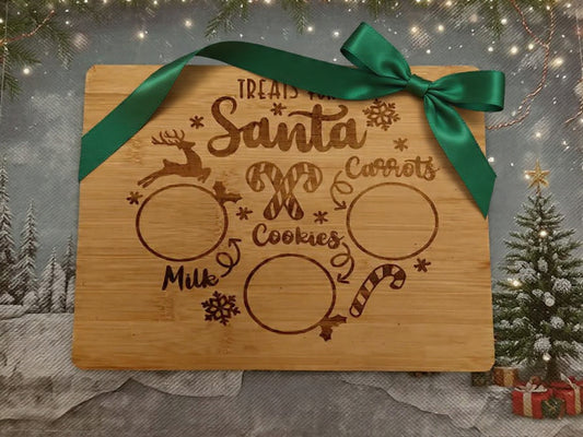 Treats for Santa Cookie Board