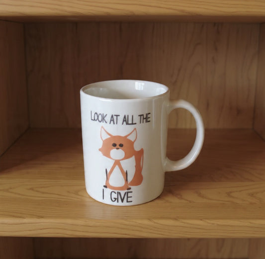 Fox funny mug
